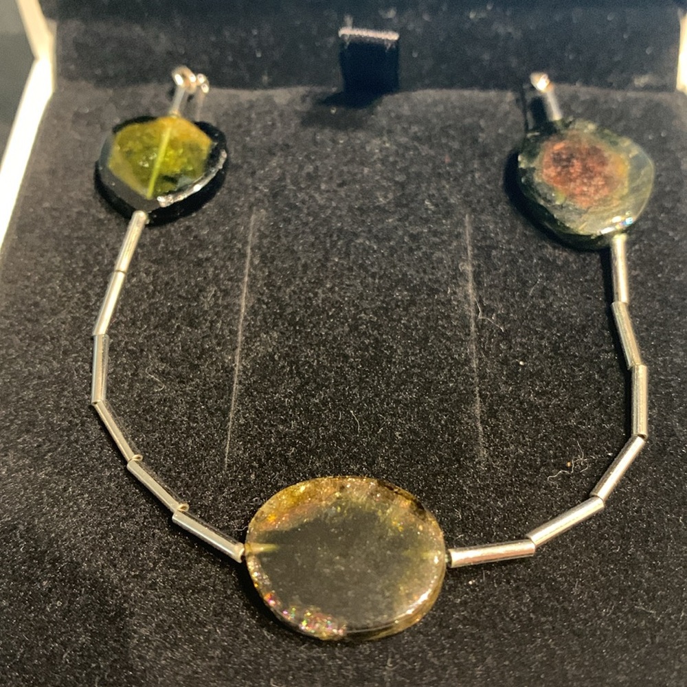 Handmade Tourmaline Gemstone Necklace